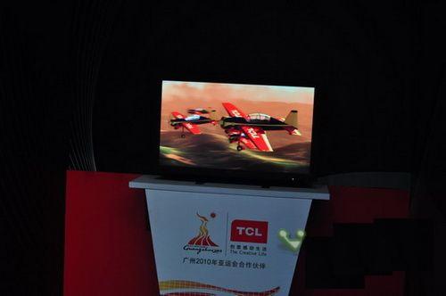 TCL 3D電視閃亮CEF，3D電視在2010真的“火”了