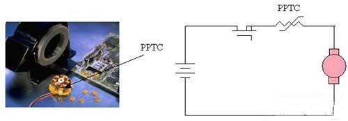 PolySwitch器件保護(hù)電機(jī)和驅(qū)動(dòng)電子電路，