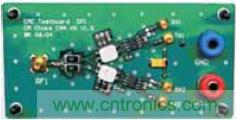 電磁兼容性測量(于測試板上實(shí)施)，這一測試結(jié)構(gòu)用于電磁干擾測量與總線扼流圈效果的測定
