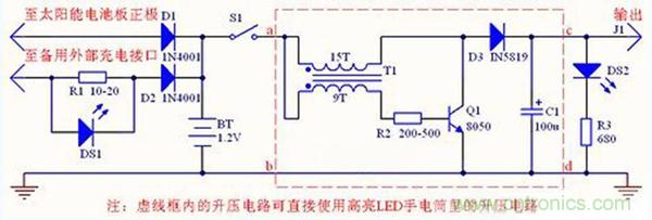 微型太陽能供電板DIY，給手電筒收音機(jī)供電