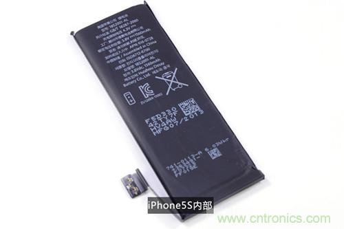 土豪金iPhone 5S拆解：內(nèi)部結(jié)構(gòu)升級，維修難度增加