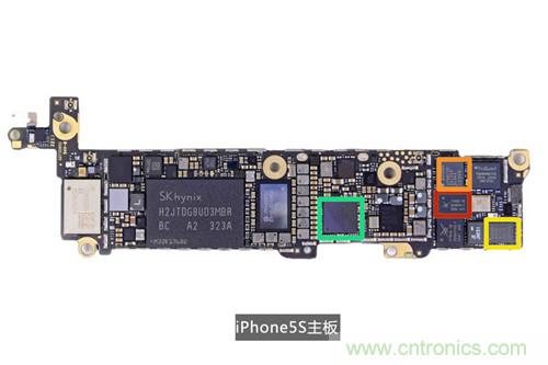 土豪金iPhone 5S拆解：內(nèi)部結(jié)構(gòu)升級，維修難度增加