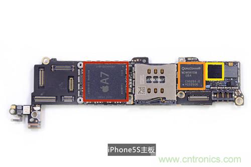 土豪金iPhone 5S拆解：內(nèi)部結(jié)構(gòu)升級，維修難度增加