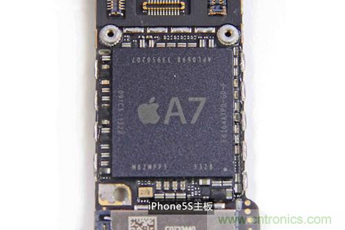 土豪金iPhone 5S拆解：內(nèi)部結(jié)構(gòu)升級，維修難度增加