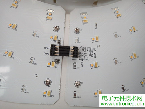 高端大氣上檔次！智能遙控調(diào)光LED吸頂燈拆解