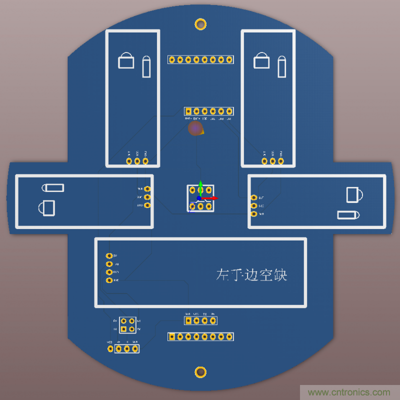 牛人力作！PCB版藍(lán)牙智能小車DIY