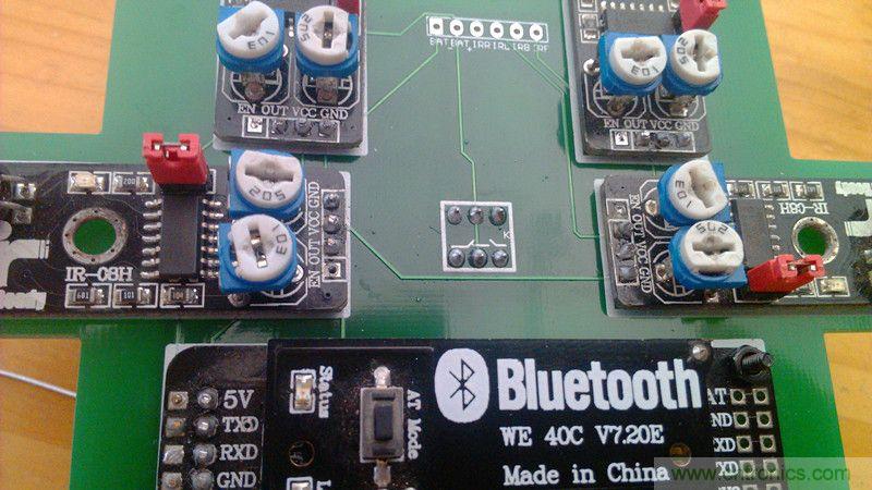 牛人力作！PCB版藍(lán)牙智能小車DIY