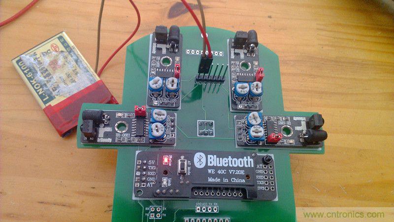 牛人力作！PCB版藍(lán)牙智能小車DIY