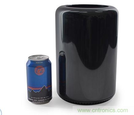 全新Mac Pro真的非常小，這是與易拉罐的對比