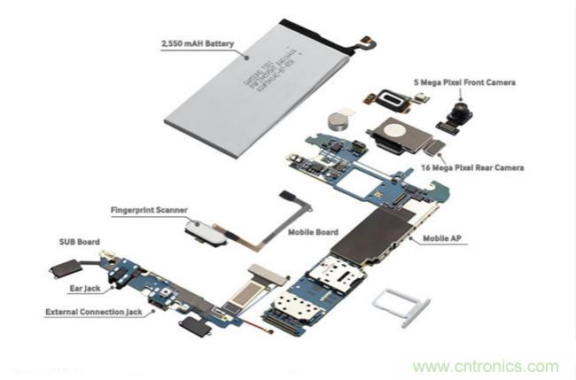 拆解三星Galaxy S6/S6 Edge，網(wǎng)友大呼“有料”！