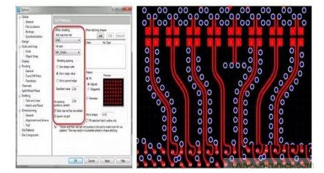 PCB 設計工具如果能夠控制共面波導和波導過孔的創(chuàng)建，將有助于顯著減少設計錯誤和縮短設計時間。