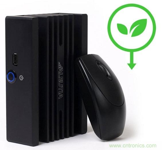 圖10：Aluetia新開發(fā)的超低耗電無風(fēng)扇小巧PC。