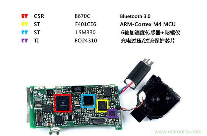 華為智能手環(huán)TalkBand B2拆解分析，時(shí)尚，輕便，觀感極好！