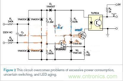 新一代LED光耦電路設計，改進老化和能耗