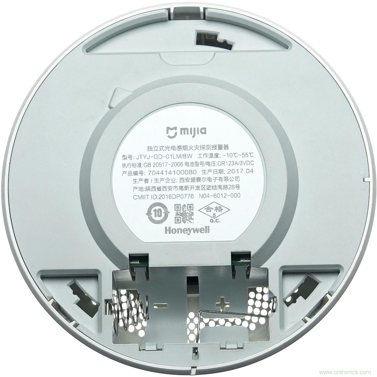 小米煙霧報警器拆解：一顆電池可用五年是如何做到的？