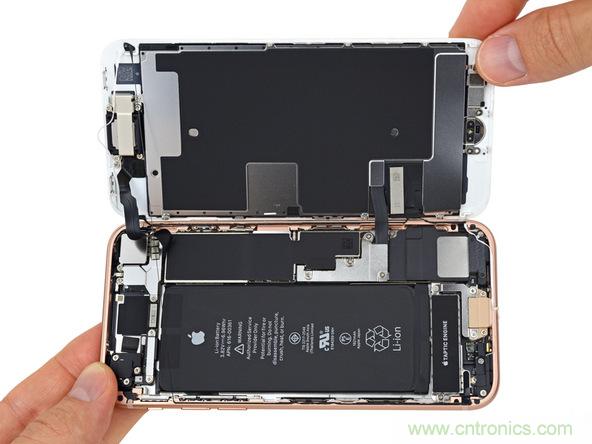 iPhone 8首拆：無(wú)線充電版本的iPhone 7？