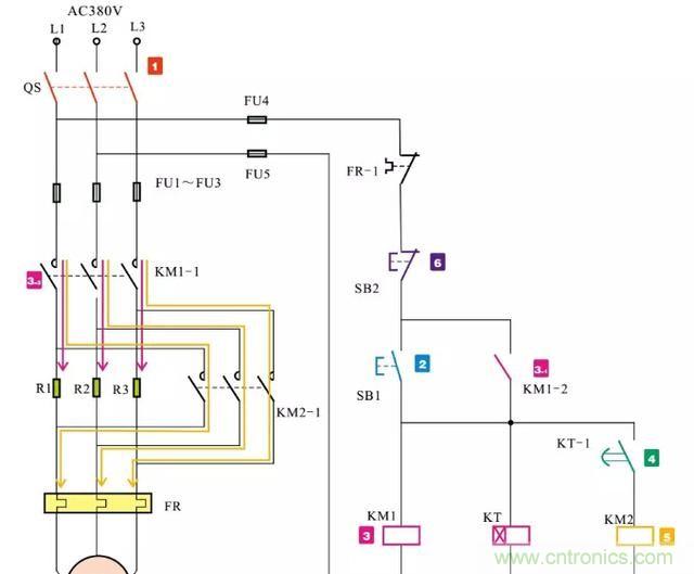 電阻器在電動機(jī)實(shí)現(xiàn)降壓和限流起到什么作用？