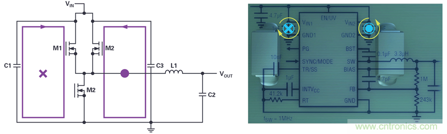 是否可以將低EMI電源安裝到擁擠的電路板上？
