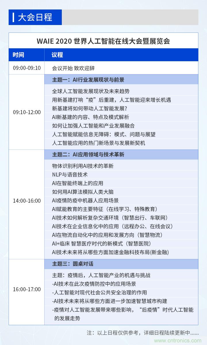 燃AI引擎，WAIE 2020世界人工智能大會震撼來襲！