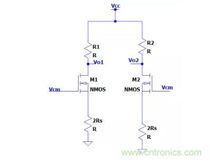 關(guān)于差分輸入電路和共模信號，差模信號關(guān)系的理解