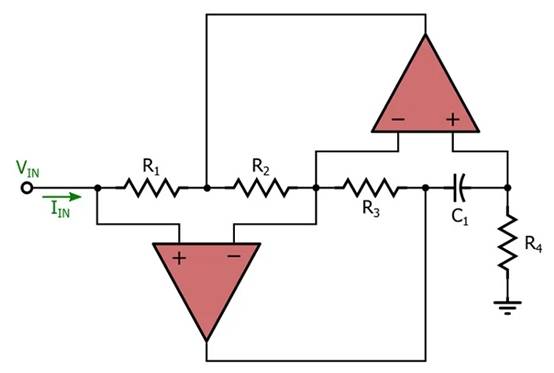 電感器輸出，運(yùn)算放大器輸入：二階有源濾波器簡(jiǎn)介